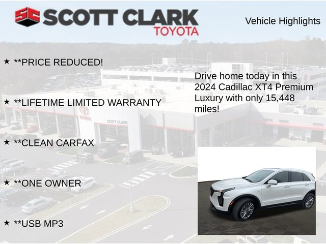 Used 2024 Cadillac XT4 Premium Luxury w/ Technology Package image 8