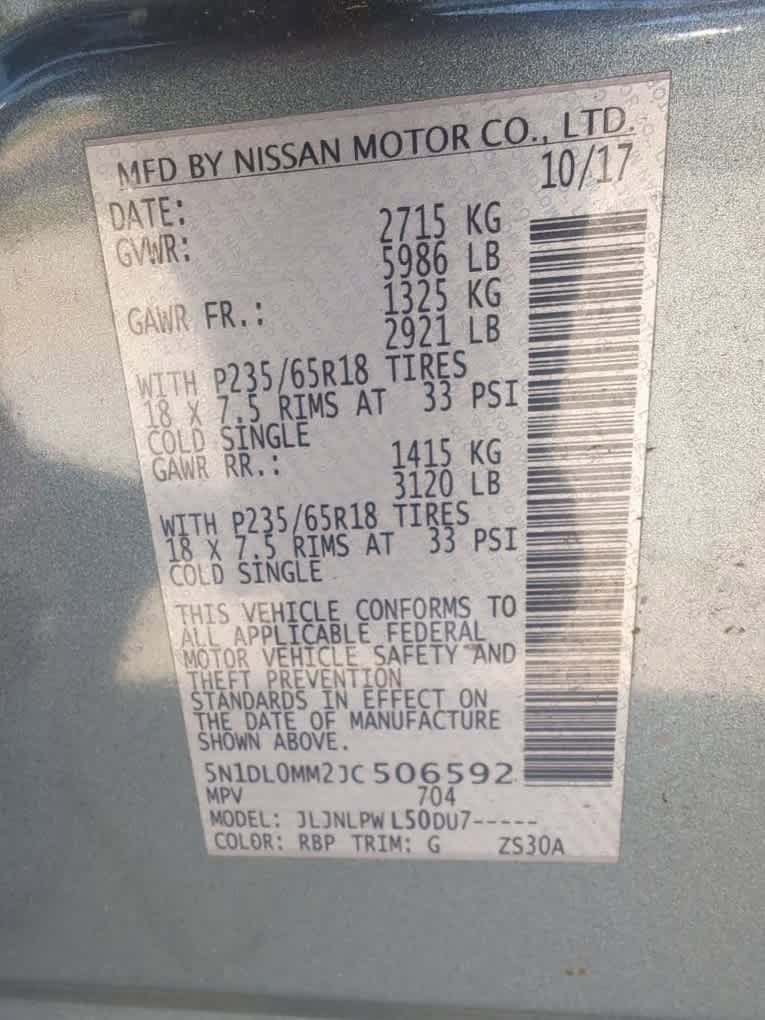 Used 2018 INFINITI QX60 Luxe AWD/4WD image 7