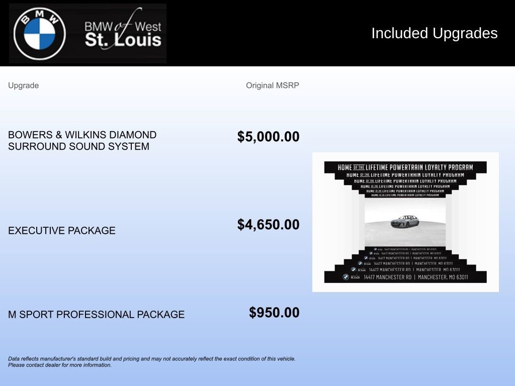 Used 2026 BMW 760i xDrive w/ Executive Package image 17