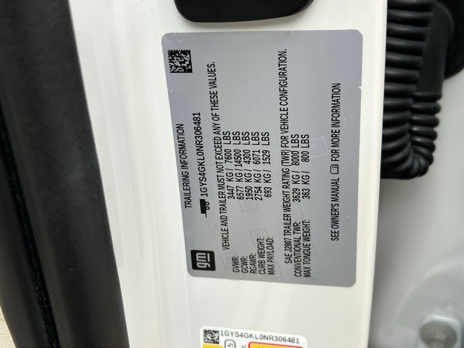 Used 2022 Cadillac Escalade Sport Platinum w/ LPO, ONYX Package image 36