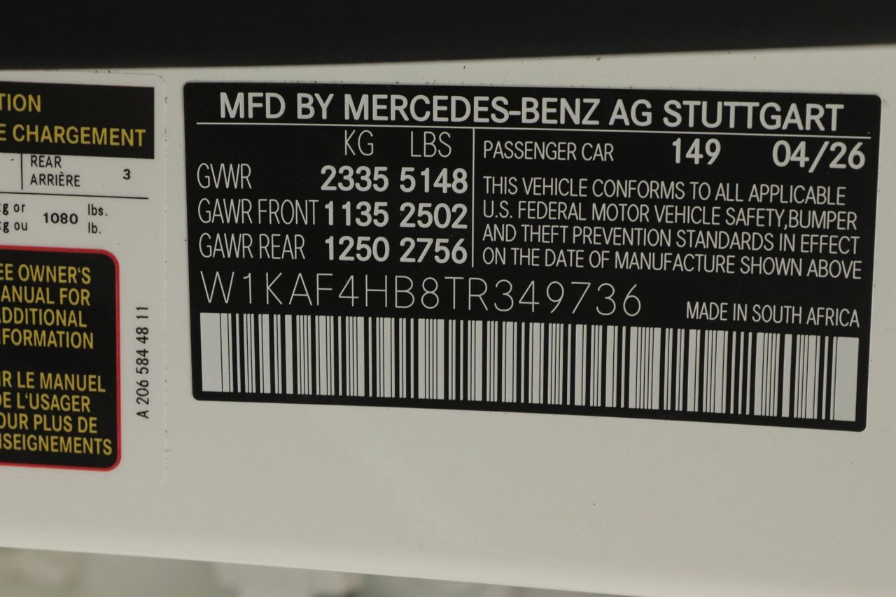 New 2026 Mercedes-Benz C 300 4MATIC Sedan image 12