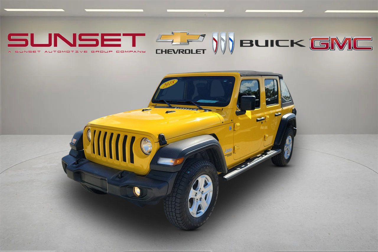 Used 2018 Jeep Wrangler Unlimited Sport S AWD/4WD image 8