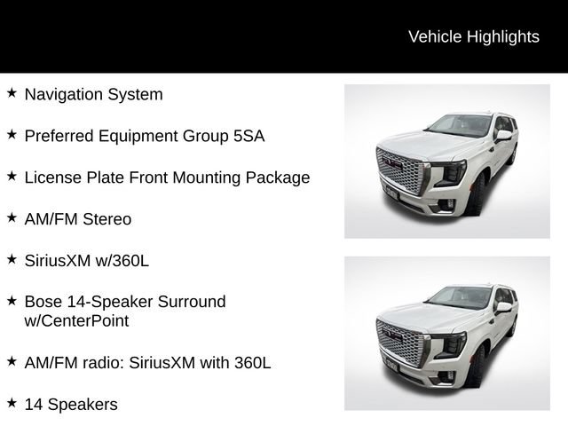 Used 2022 GMC Yukon XL Denali AWD/4WD image 8