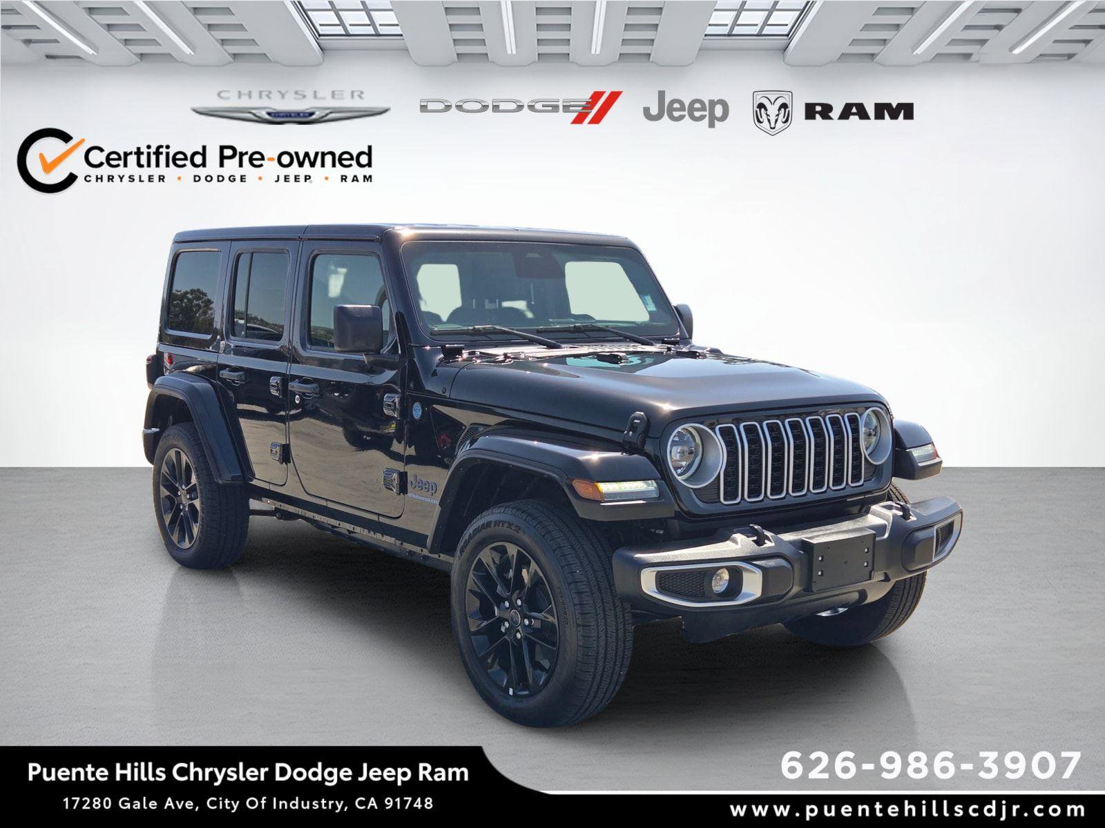 Certified 2025 Jeep Wrangler Sahara w/ Safety Group image 1