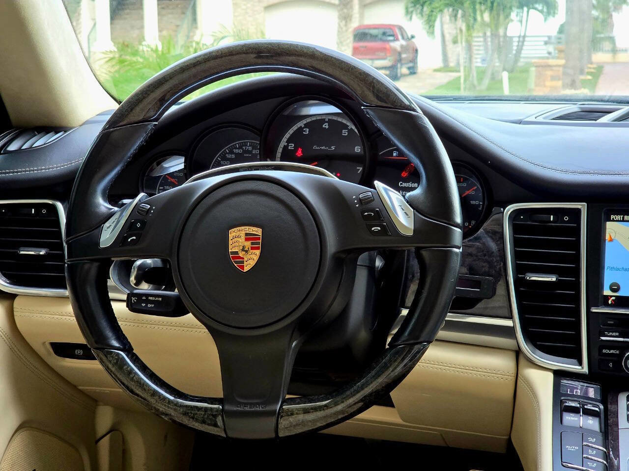 Used 2014 Porsche Panamera Turbo S w/ Exterior Package in Black image 13