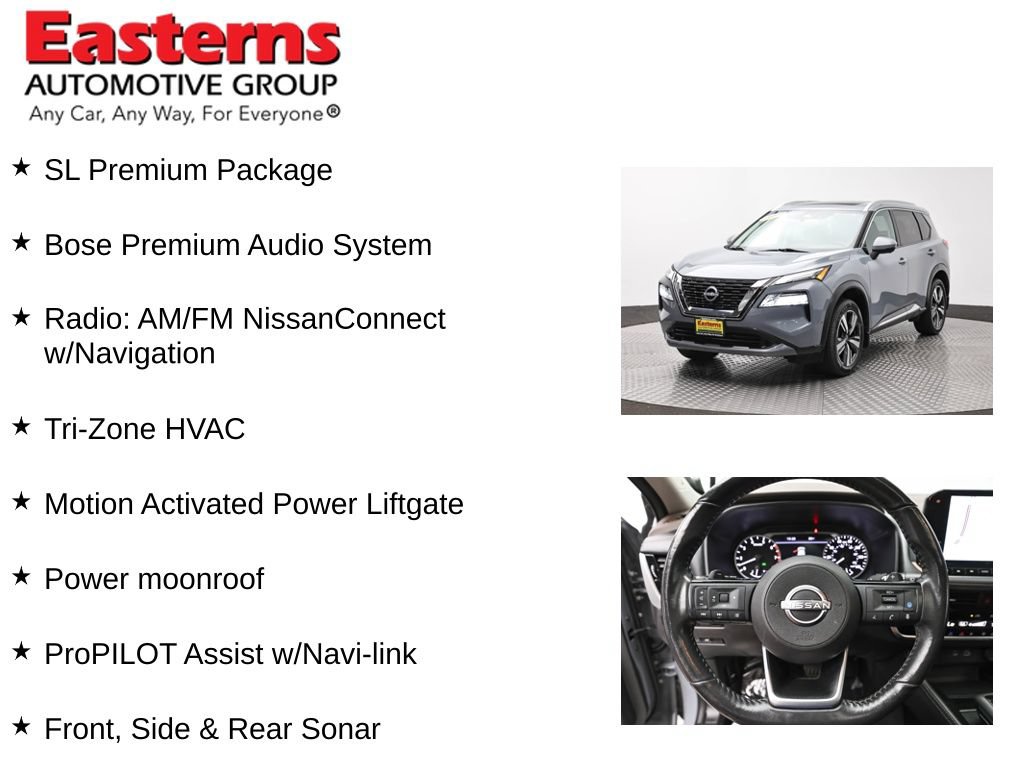 Used 2023 Nissan Rogue SL w/ SL Premium Package AWD/4WD image 11