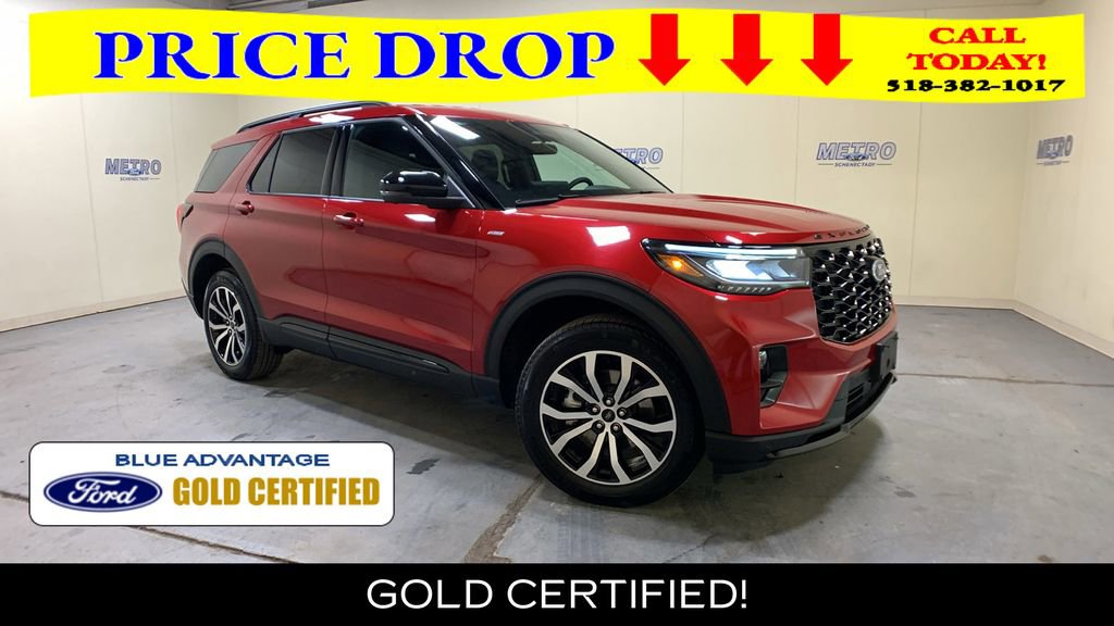 Certified 2025 Ford Explorer ST-Line AWD/4WD image 1