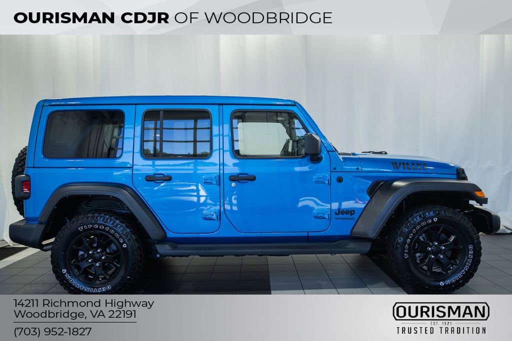 Certified 2022 Jeep Wrangler Unlimited Sport AWD/4WD image 3