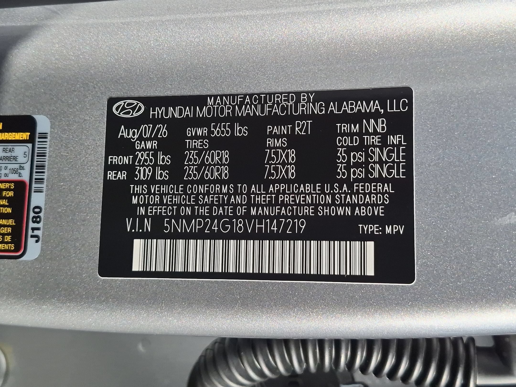 New 2027 Hyundai Santa Fe SEL FWD image 25