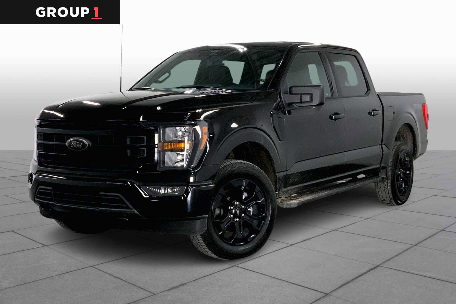 Used 2023 Ford F150 XLT w/ XLT Black Appearance Package AWD/4WD video 1