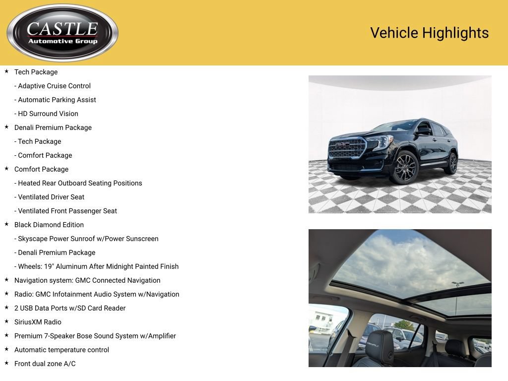 Used 2023 GMC Terrain Denali w/ Black Diamond Edition AWD/4WD image 4