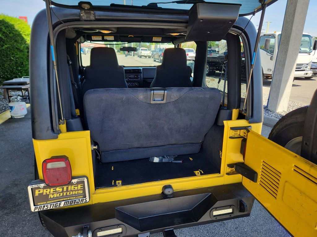 Used 2004 Jeep Wrangler X w/ Wheel Plus Group AWD/4WD image 28