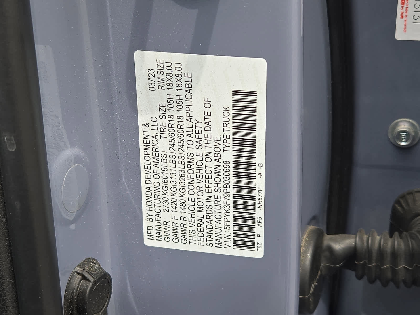 Used 2023 Honda Ridgeline RTL-E image 28