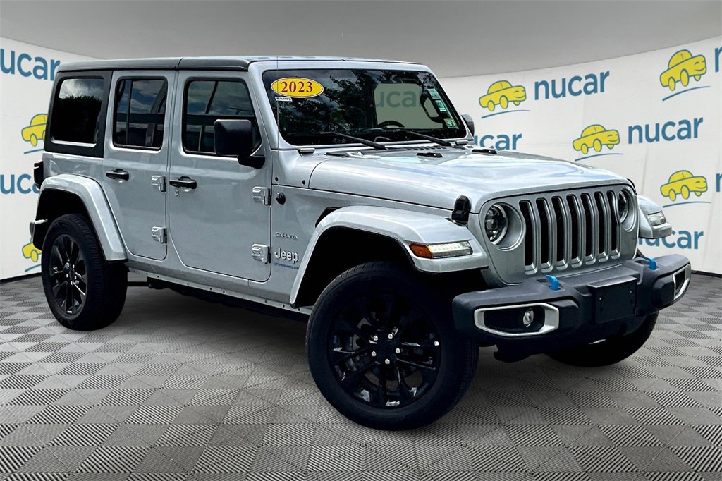 Used 2023 Jeep Wrangler Unlimited Sahara image 1