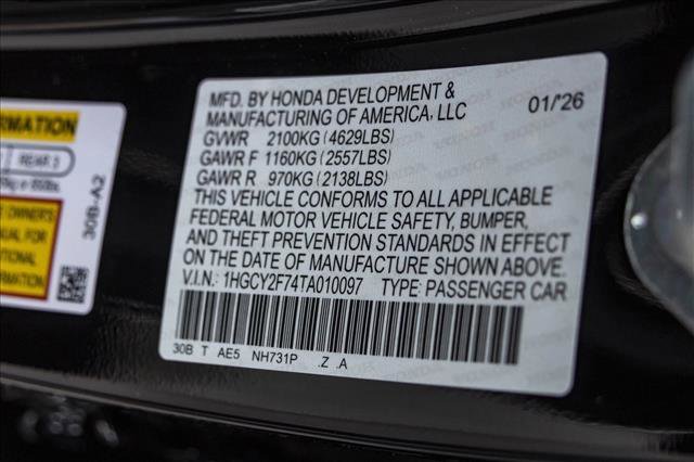 New 2026 Honda Accord Sport image 24