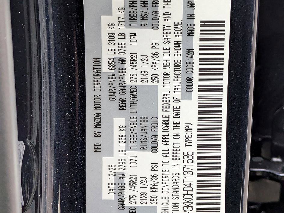 New 2026 MAZDA CX-90 3.3 Turbo w/ Premium Sport Pkg image 38