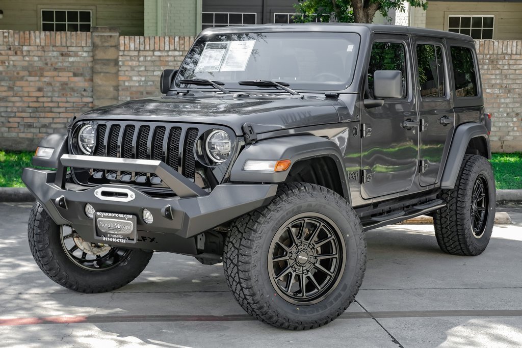 Used 2021 Jeep Wrangler Unlimited Sport image 12