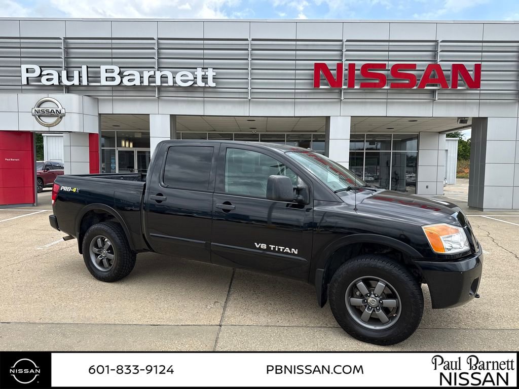 Used 2014 Nissan Titan PRO-4X w/ Pro-4x Luxury Package AWD/4WD image 1