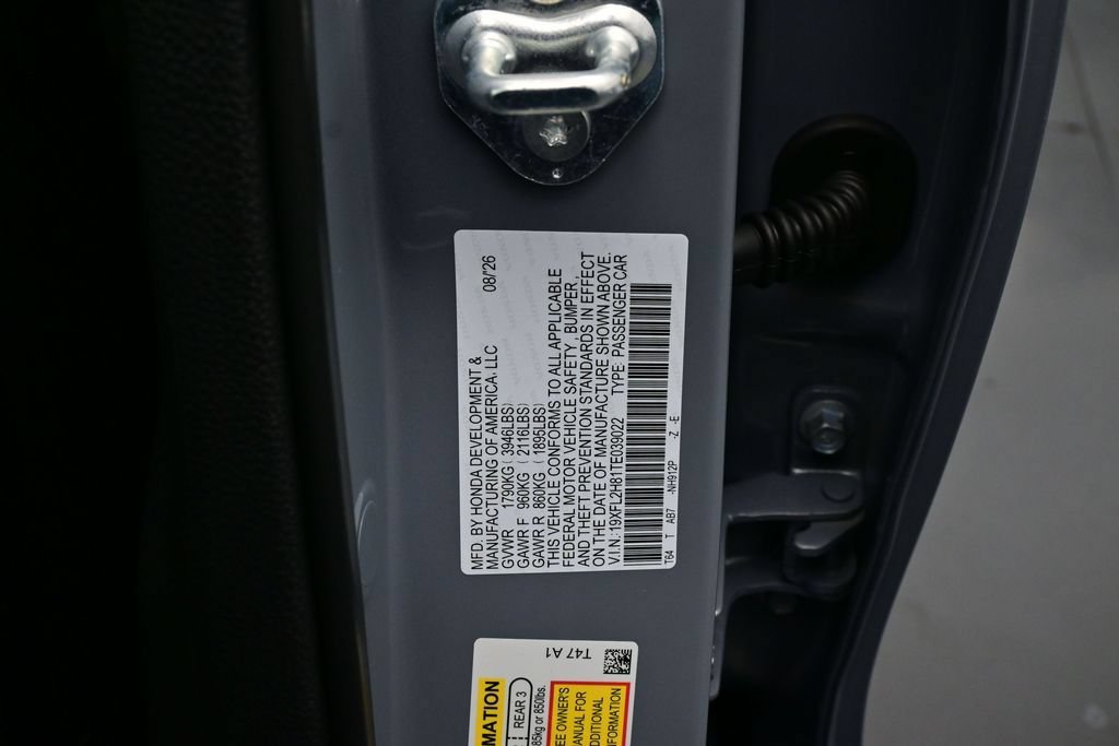 New 2026 Honda Civic Sport image 22