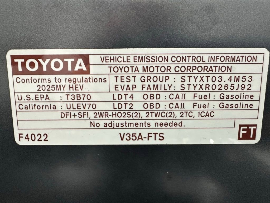 Used 2025 Toyota Sequoia Limited w/ Nightshade Package image 71