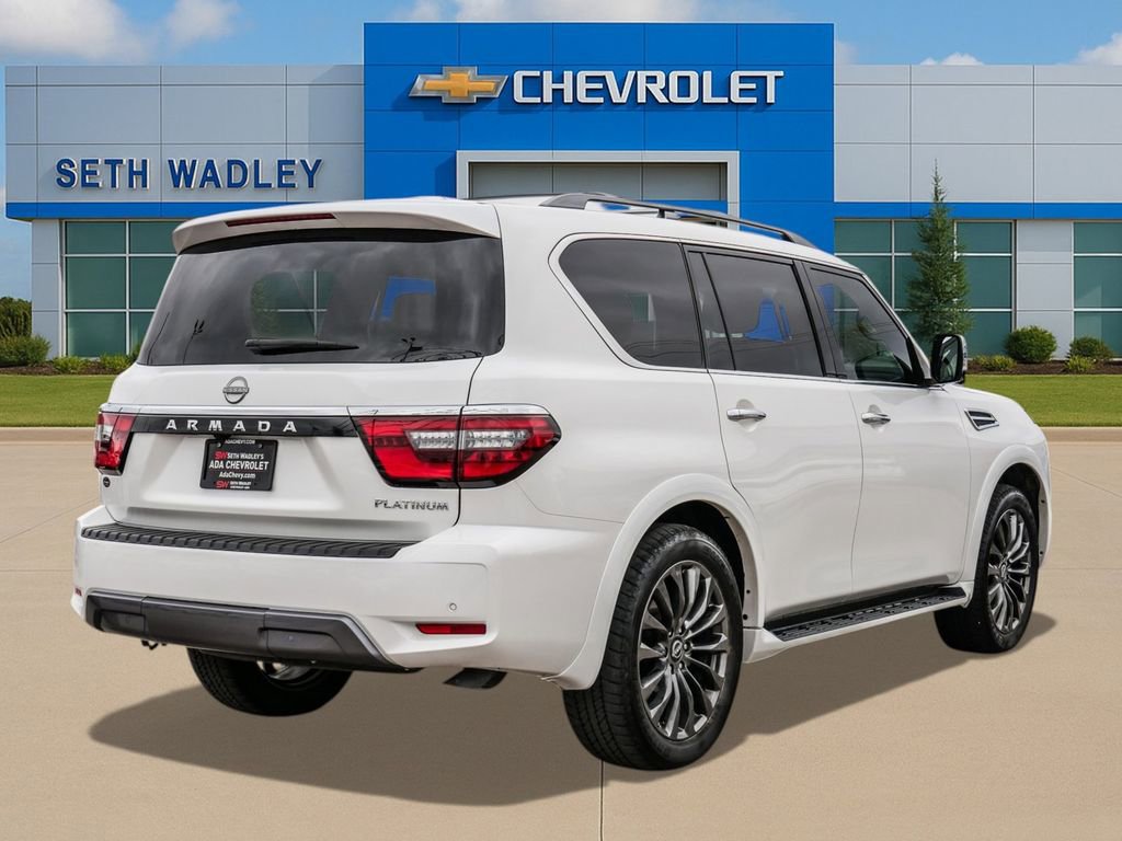 Used 2024 Nissan Armada Platinum w/ Captain's Chairs Package image 7