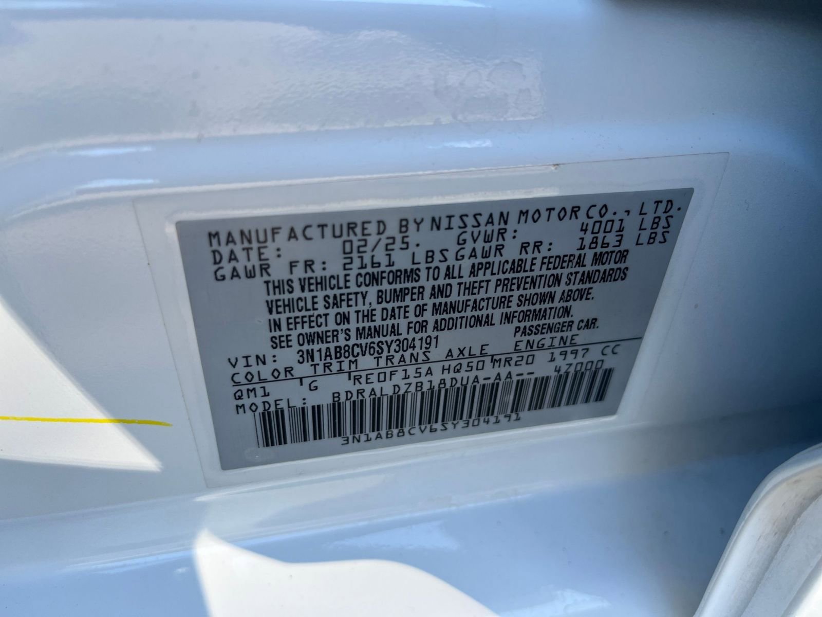 Used 2025 Nissan Sentra SV image 27