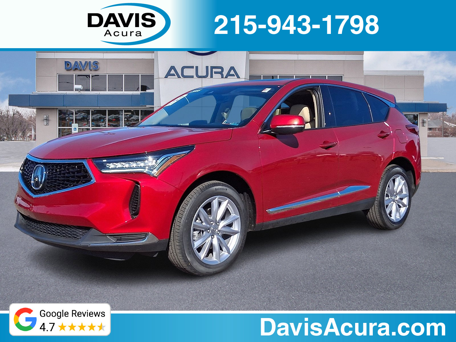 Certified 2023 Acura RDX AWD image 1