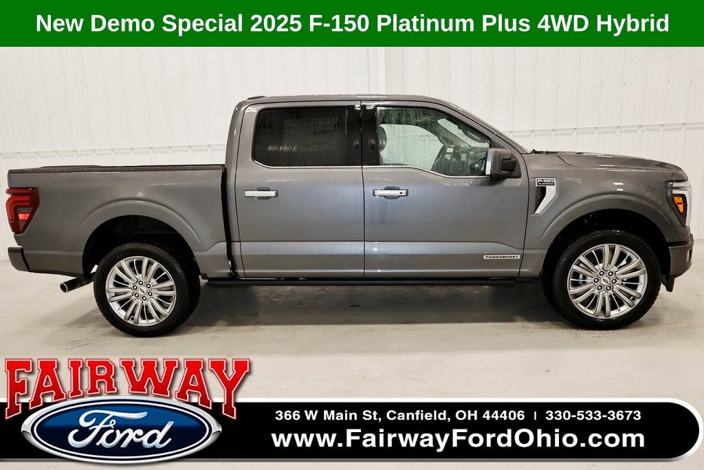 New 2025 Ford F150 Platinum w/ Equipment Group 703A Plus