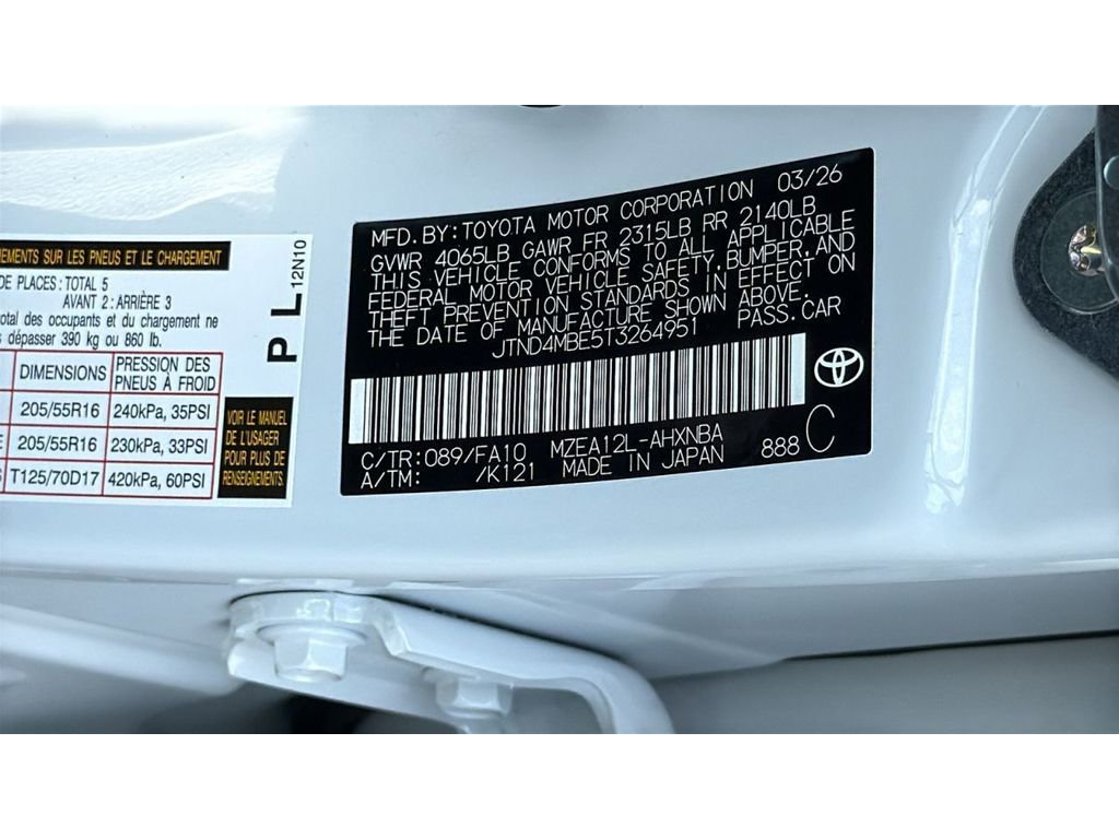 New 2026 Toyota Corolla SE FWD image 31