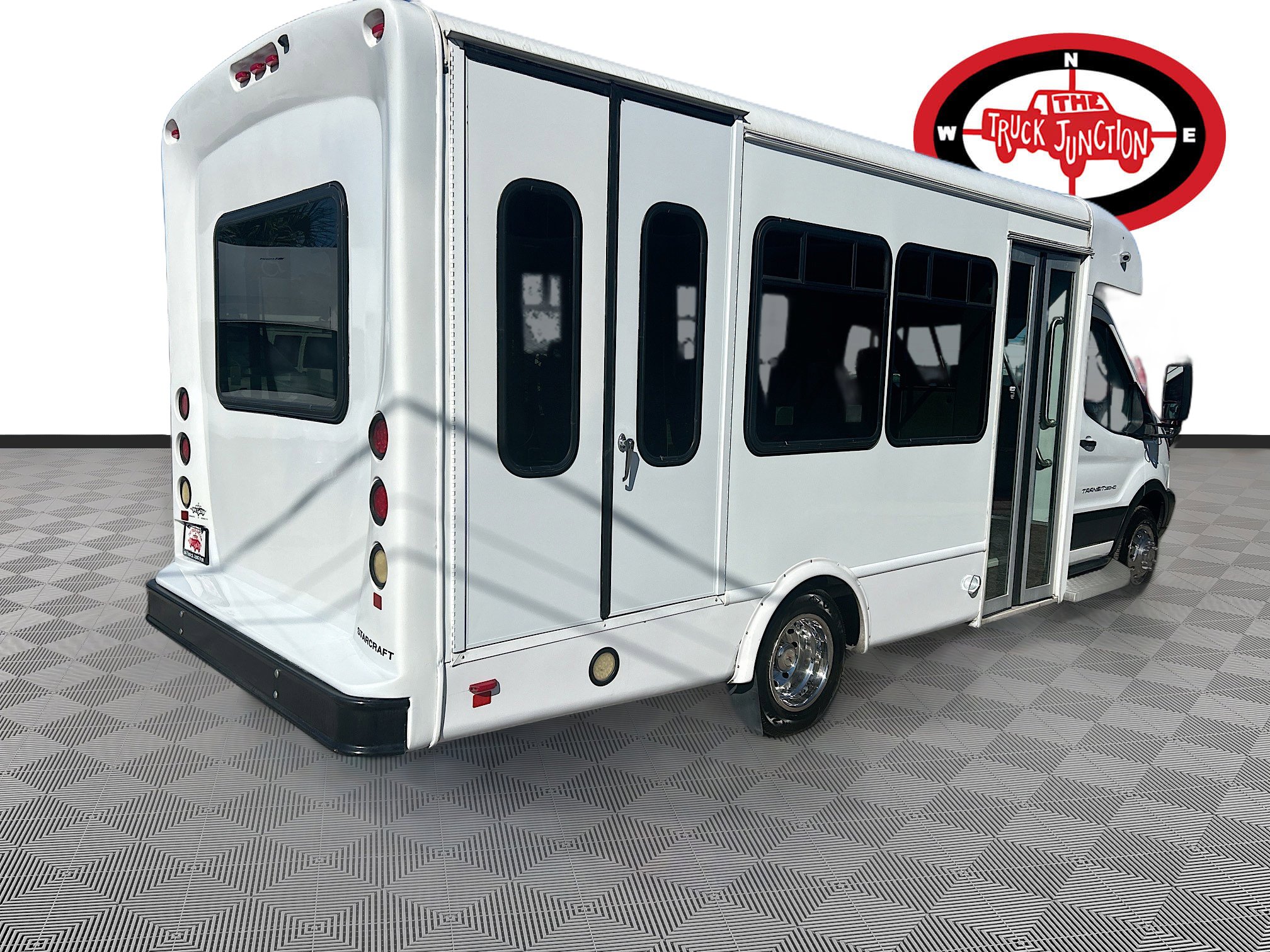 Used 2019 Ford Transit 350 156 DRW w/ Shuttle Bus Prep Package RWD image 7