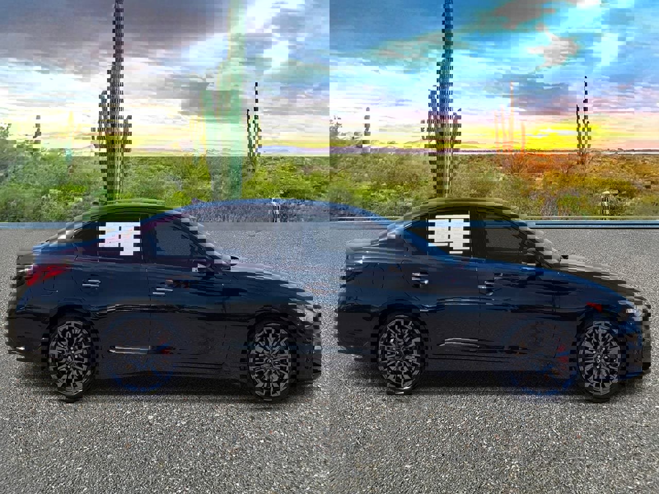 Certified 2023 INFINITI Q50 Red Sport 400 w/ Black Opal Edition image 6