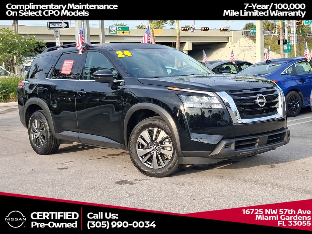Certified 2024 Nissan Pathfinder SV FWD image 1