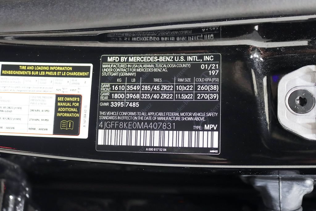 Used 2021 Mercedes-Benz GLS 63 AMG 4MATIC image 49
