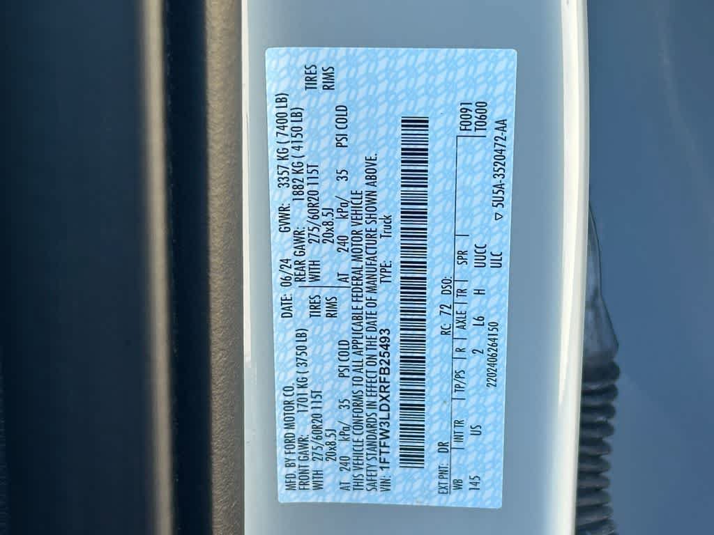 Used 2024 Ford F150 XLT w/ Equipment Group 302A MID AWD/4WD image 20