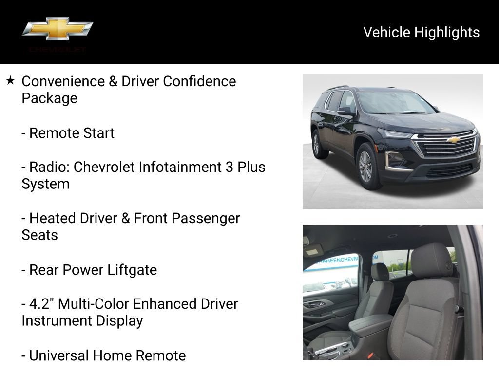 Certified 2023 Chevrolet Traverse LT FWD image 21