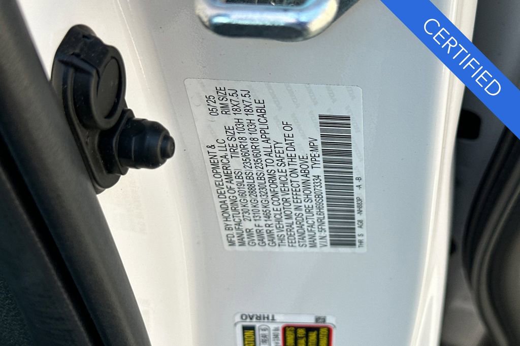 Certified 2025 Honda Odyssey EX-L image 32