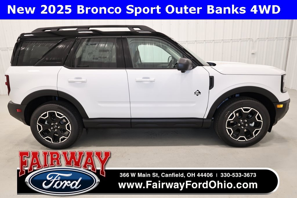 New 2025 Ford Bronco Sport Outer Banks w/ Outer Banks Tech Package+