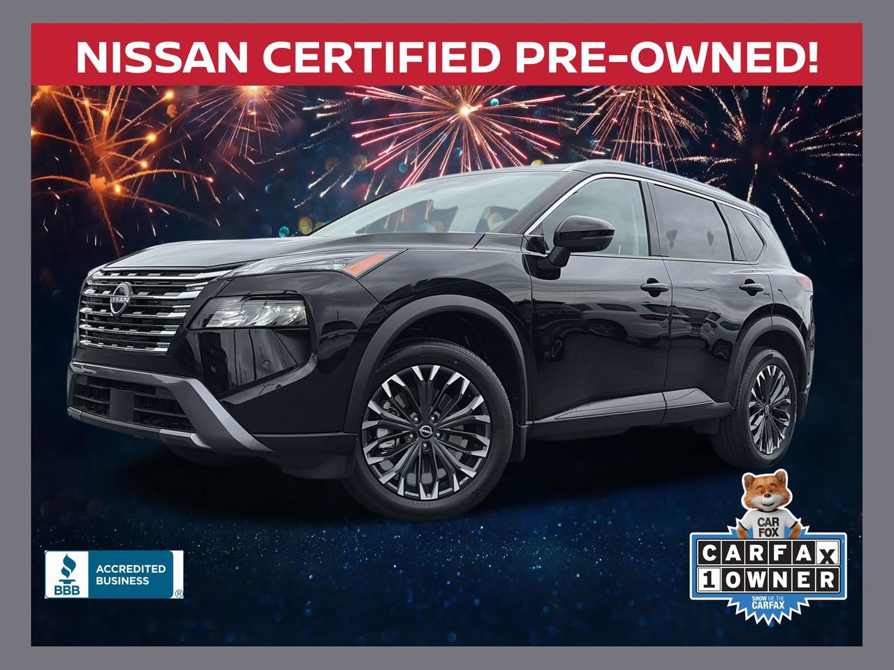 Certified 2025 Nissan Rogue SL w/ Tech Package