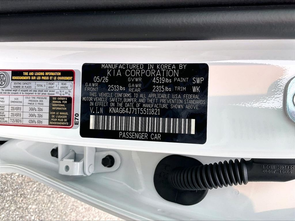 New 2026 Kia K5 GT-Line w/ GT-Line Premium Package AWD/4WD image 16