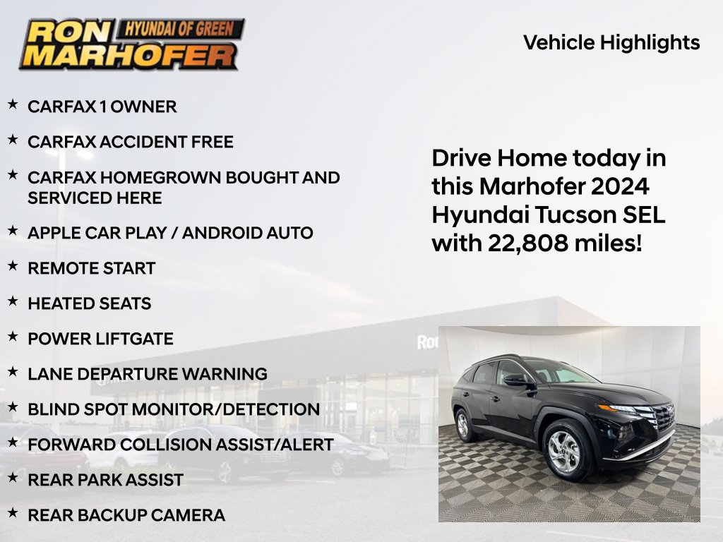 Certified 2024 Hyundai Tucson SEL FWD image 16