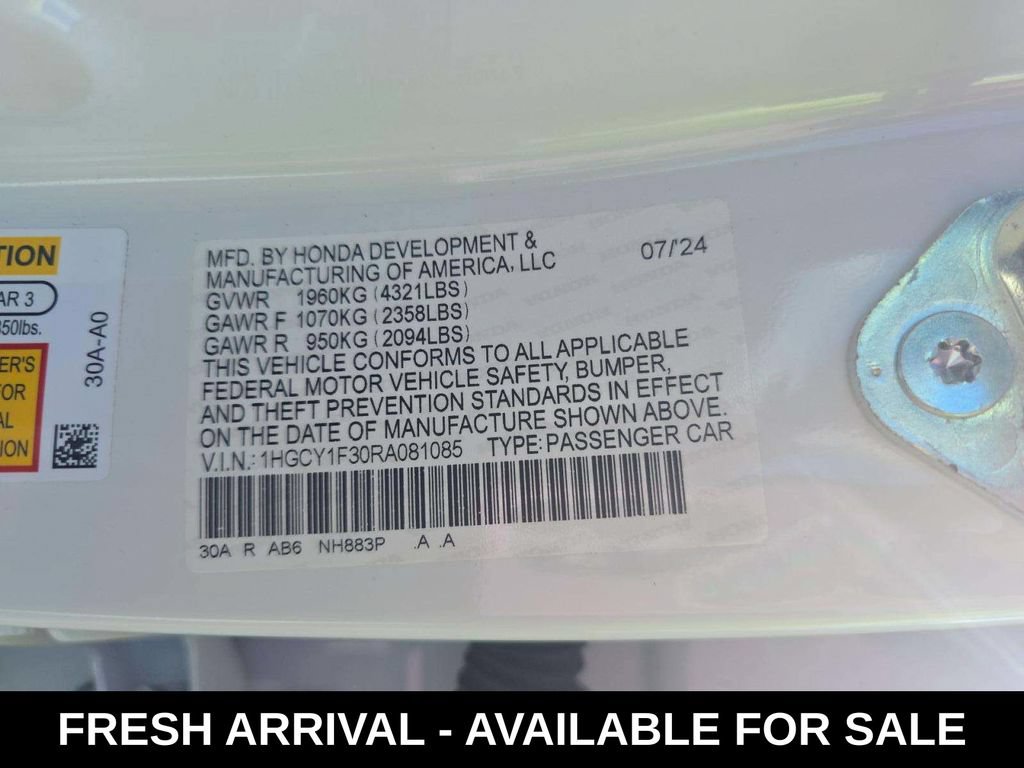 Used 2024 Honda Accord EX image 16