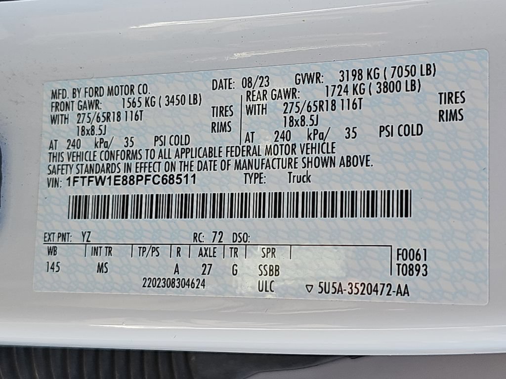Used 2023 Ford F150 XLT AWD/4WD image 36