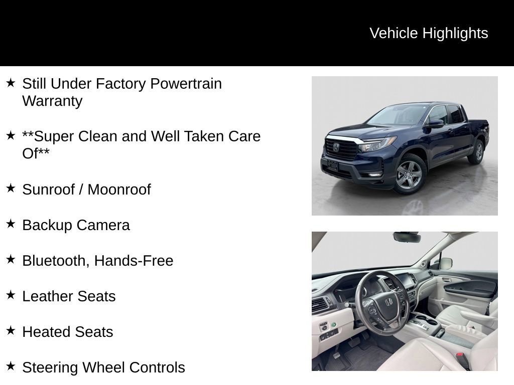 Used 2023 Honda Ridgeline RTL image 5