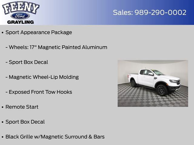 Used 2020 Ford Ranger Lariat w/ Equipment Group 501A Mid image 12