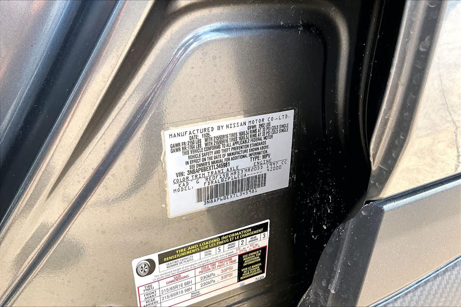 Certified 2026 Nissan Kicks S FWD image 33