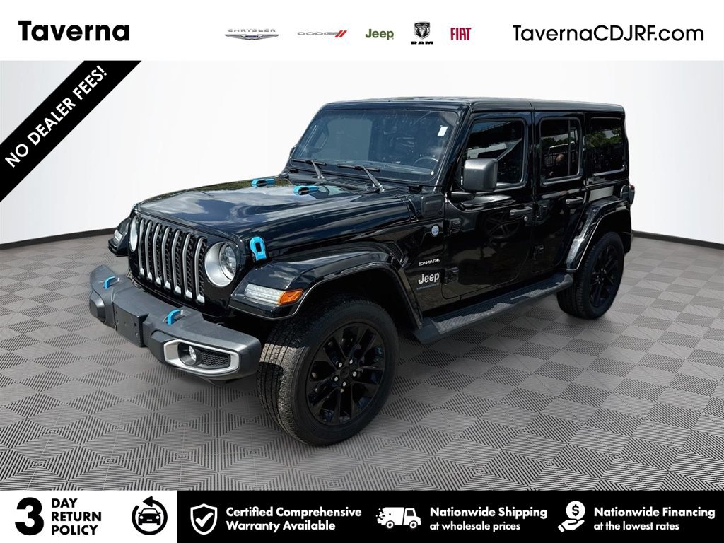 Used 2023 Jeep Wrangler Unlimited Sahara w/ Cold Weather Group AWD/4WD image 1