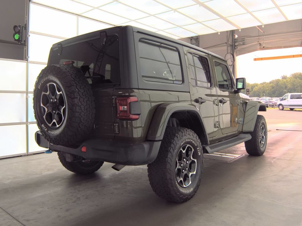 Used 2023 Jeep Wrangler Unlimited Rubicon 4xe w/ Steel Bumper Group AWD/4WD image 2