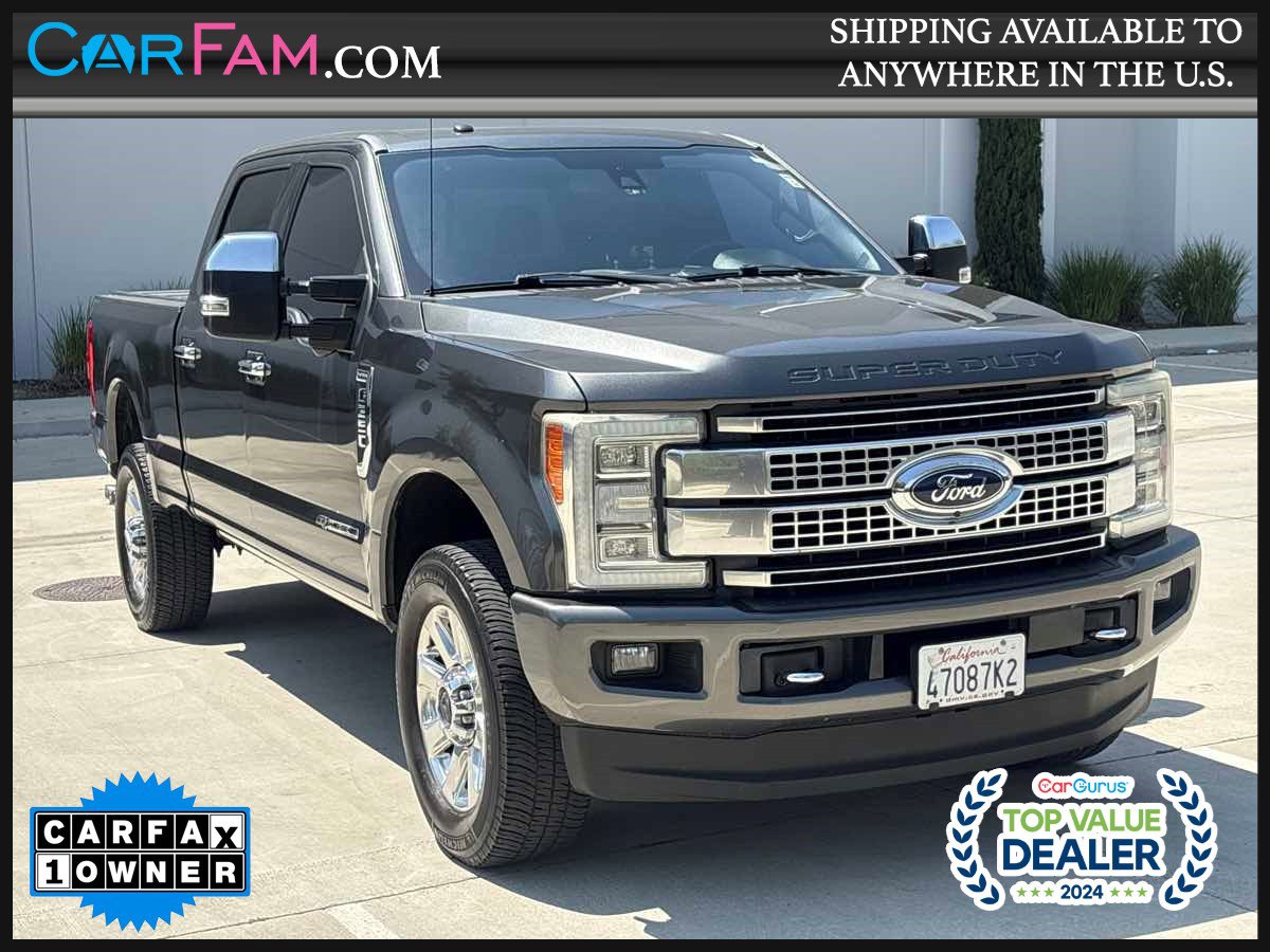 Used 2017 Ford F350 Platinum w/ Platinum Ultimate Package AWD/4WD image 1