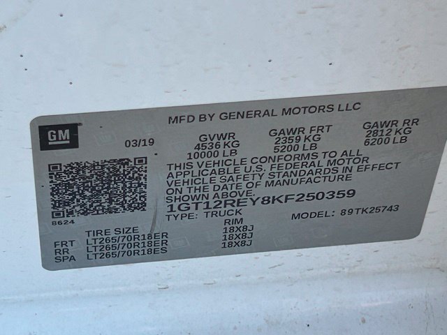 Used 2019 GMC Sierra 2500 SLT w/ Duramax Plus Package AWD/4WD image 34