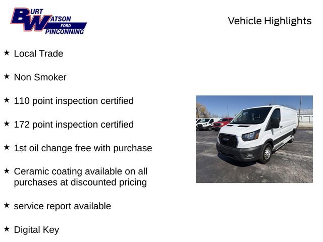 Used 2023 Ford Transit 250 Low Roof AWD w/ Exterior Upgrade Package image 9